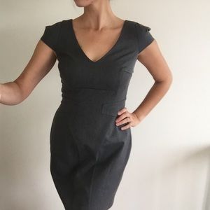 Sleek Grey, Structured Express work dress size 8